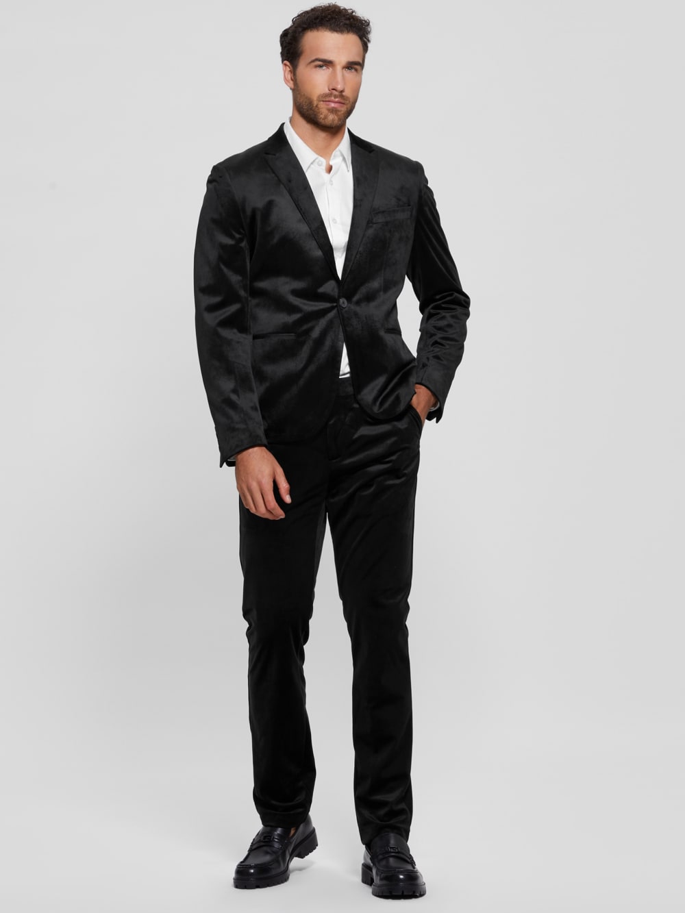 Fulham Velvet Blazer - Guess