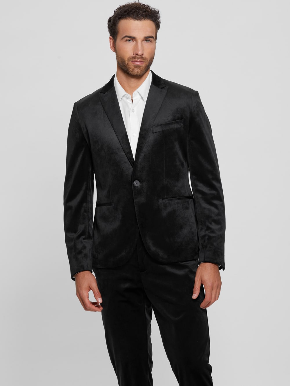 Fulham Velvet Blazer - Guess