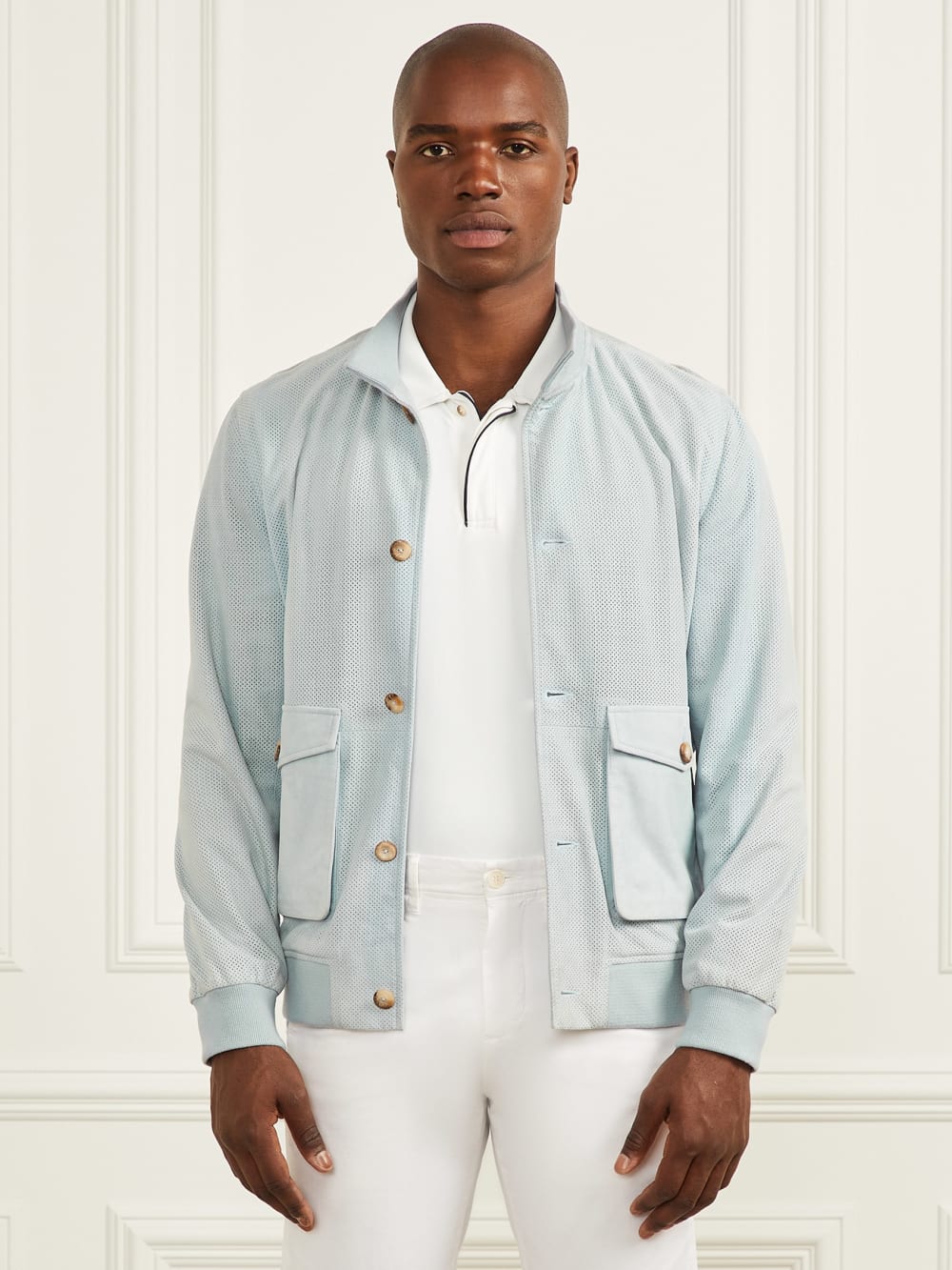 Suede Flight Jacket - Guess