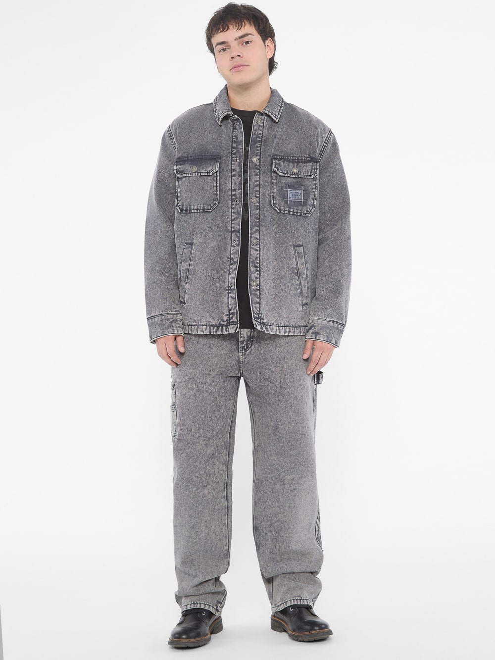 GUESS Originals Canvas Shirt Jacket - Guess