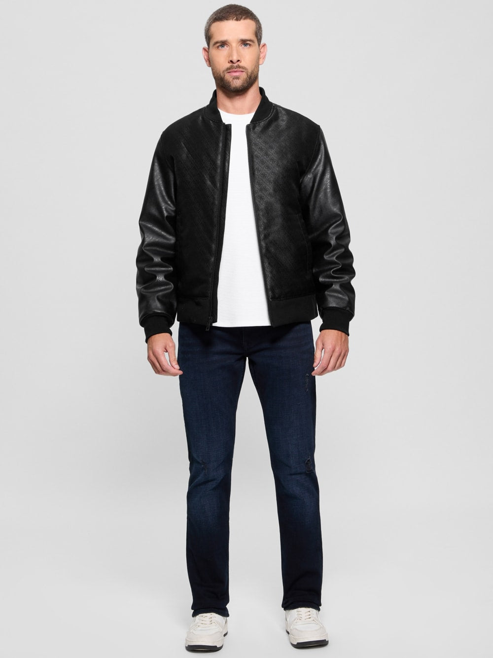 Quattro G Varsity Jacket - Guess