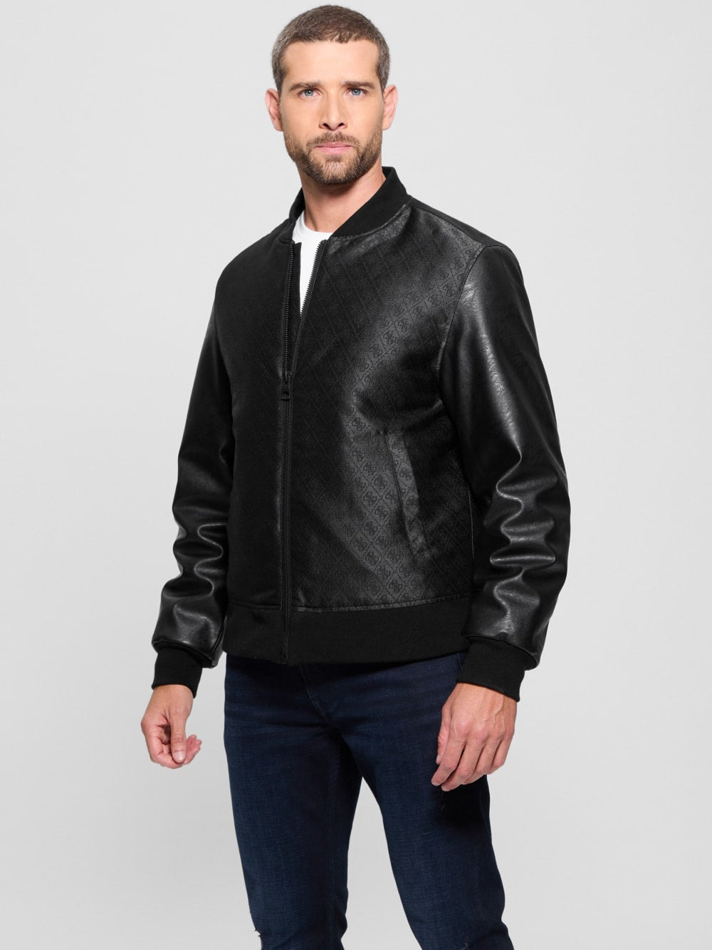 Quattro G Varsity Jacket - Guess