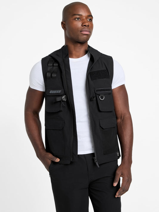 Galium Hooded Vest - Guess