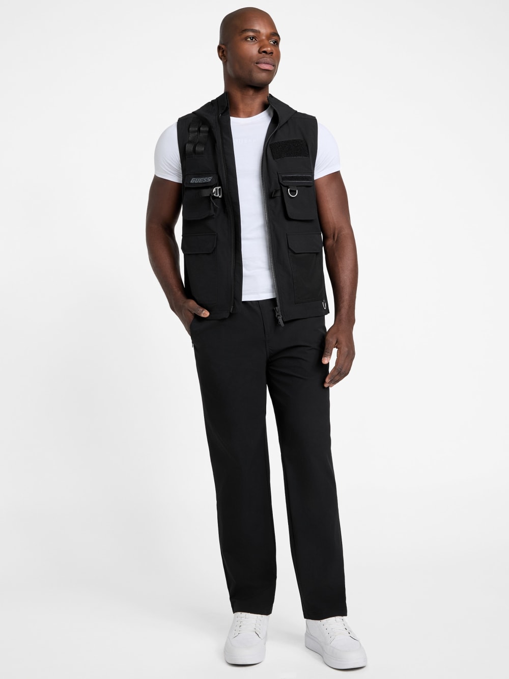 Galium Hooded Vest - Guess