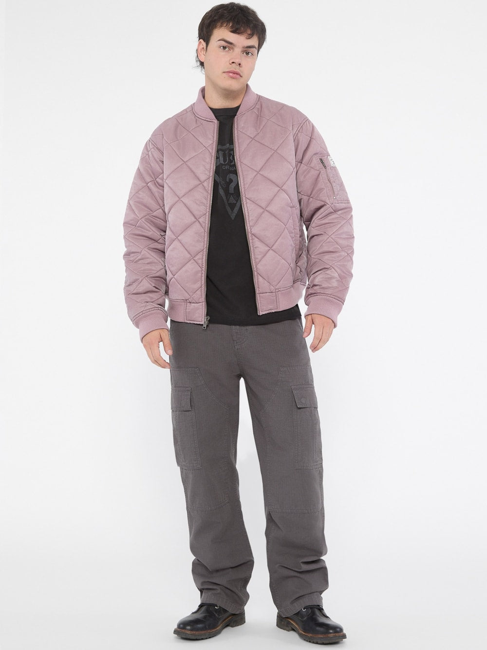 GUESS Originals Quilted Flight Jacket - Guess