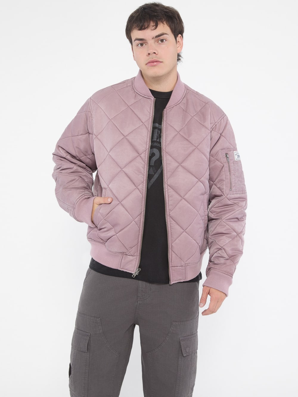 GUESS Originals Quilted Flight Jacket - Guess