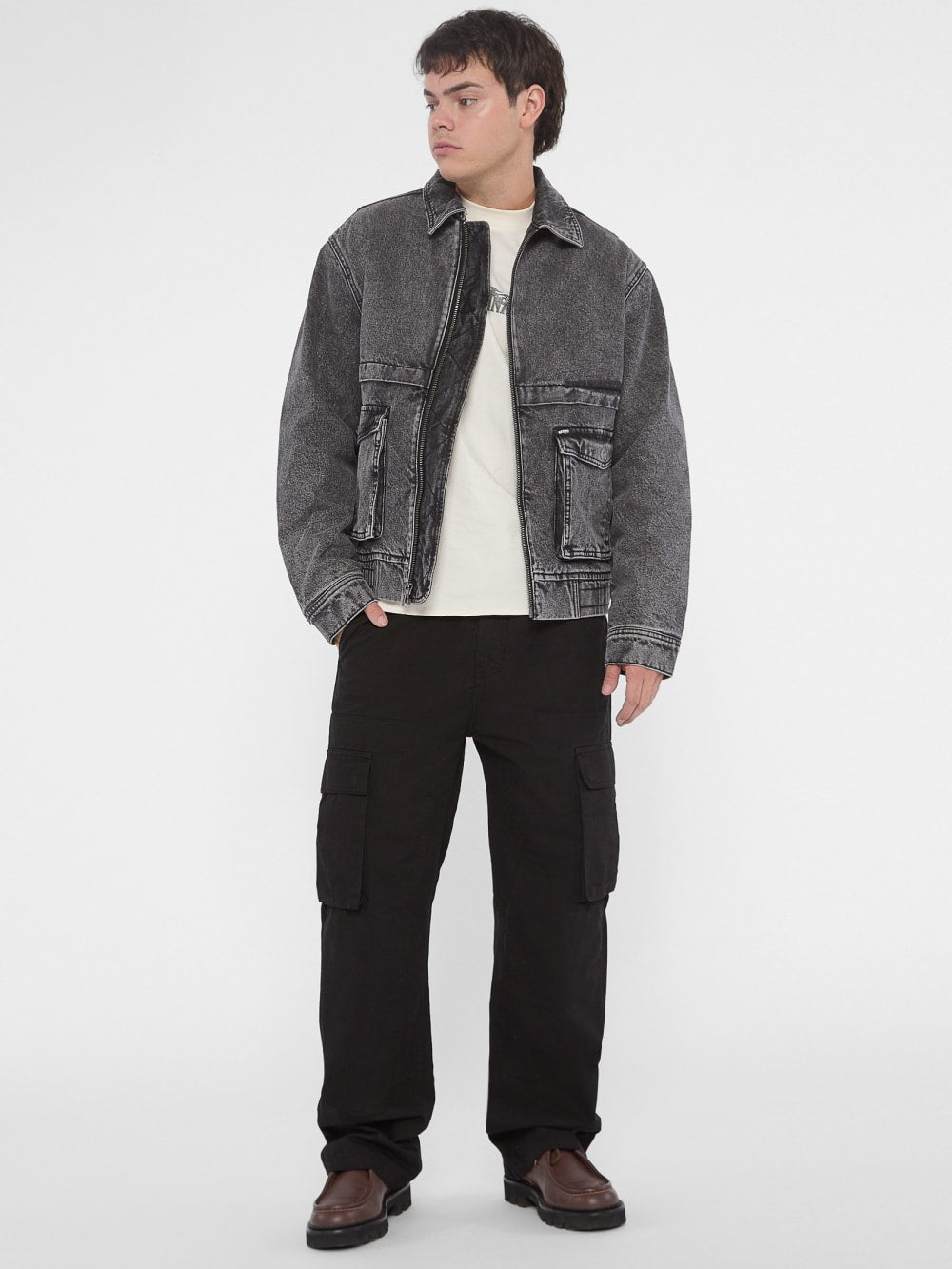 GUESS Originals Acid Wash Denim Jacket - Guess
