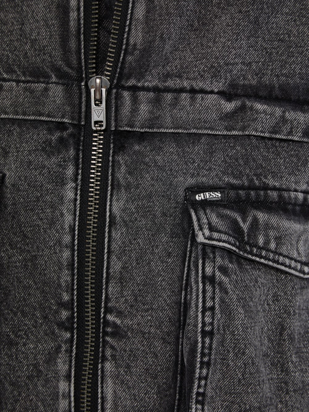 GUESS Originals Acid Wash Denim Jacket - Guess