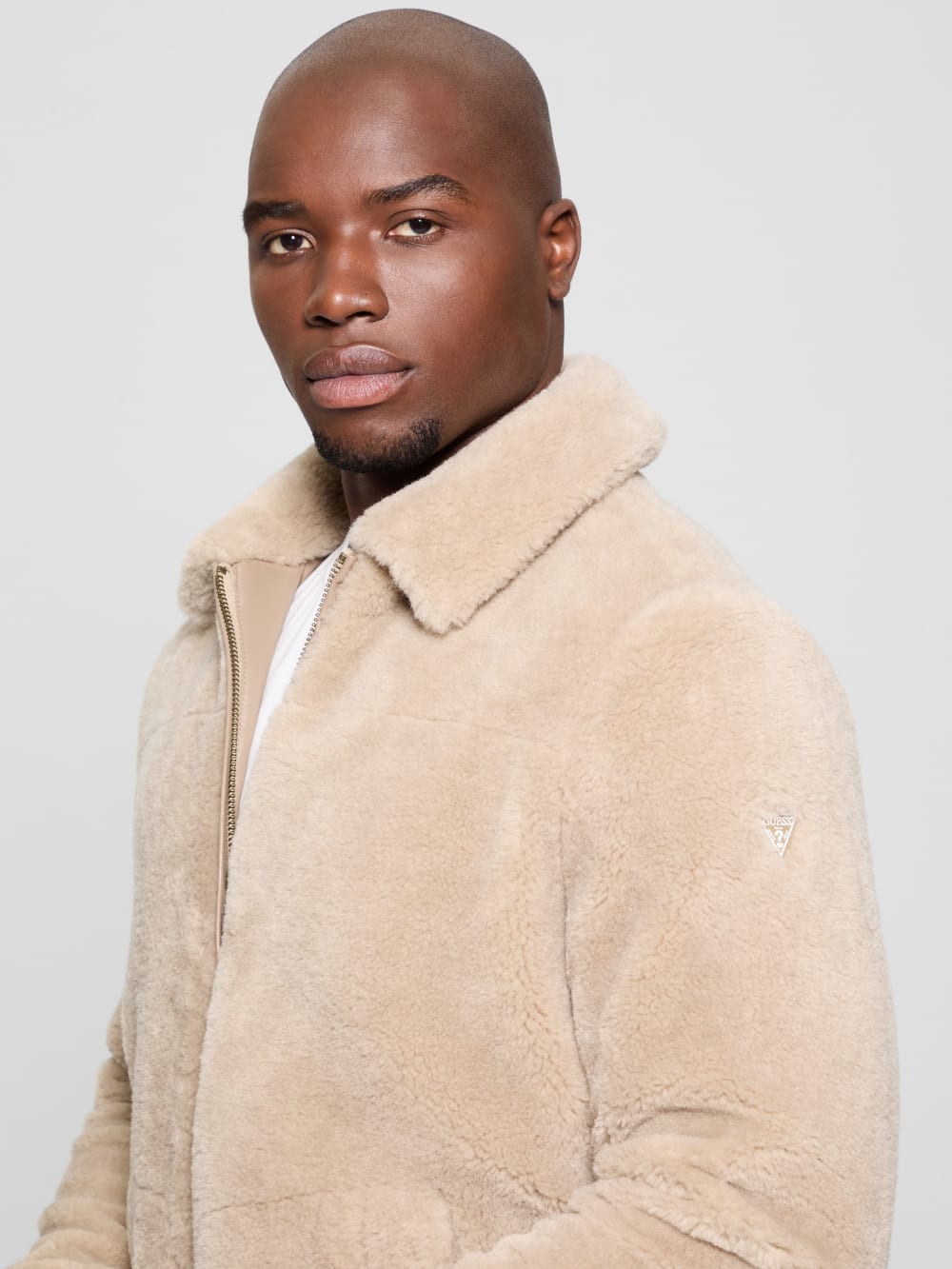 Eco Teddy Sherpa Jacket - Guess