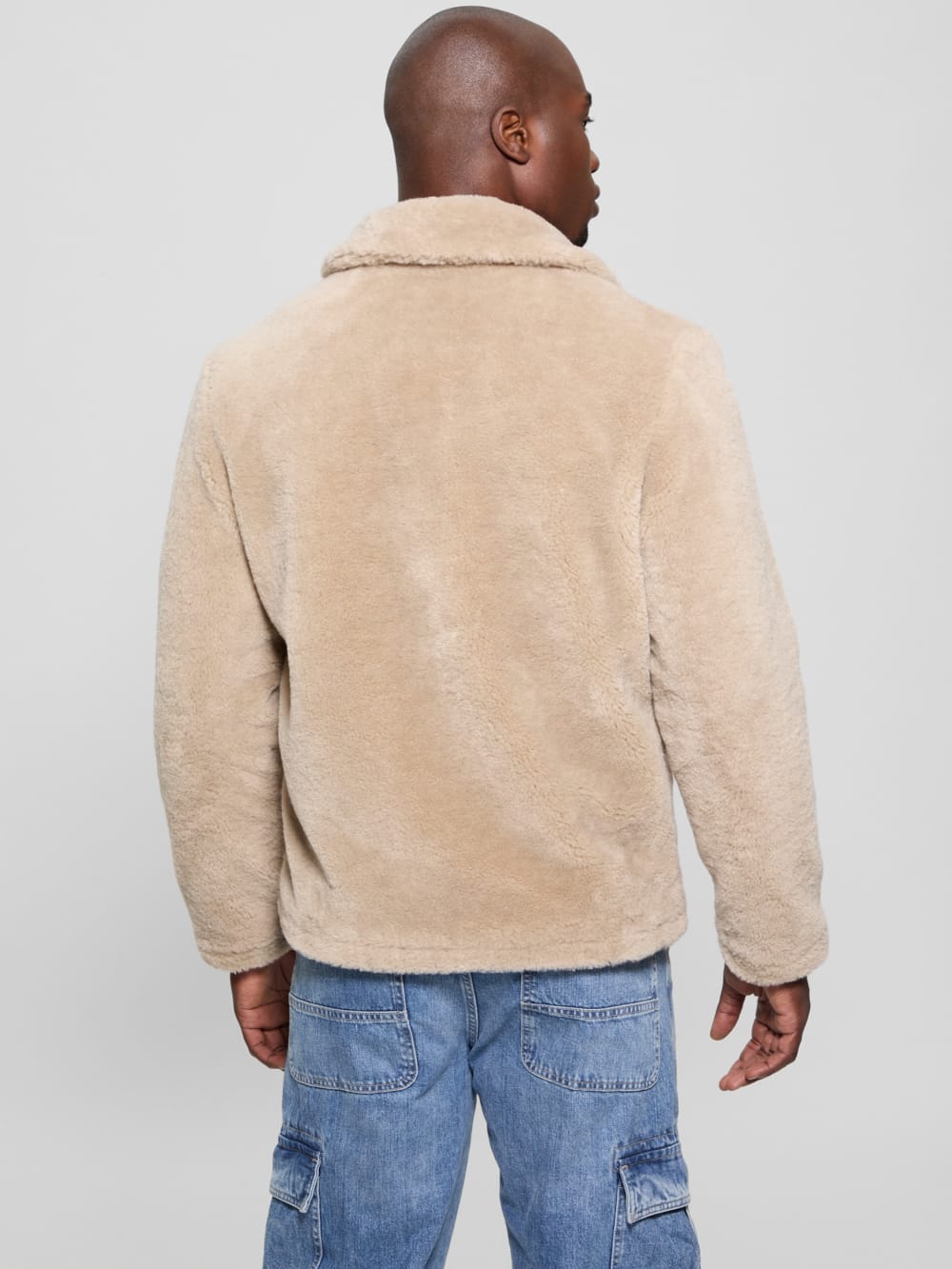 Eco Teddy Sherpa Jacket - Guess