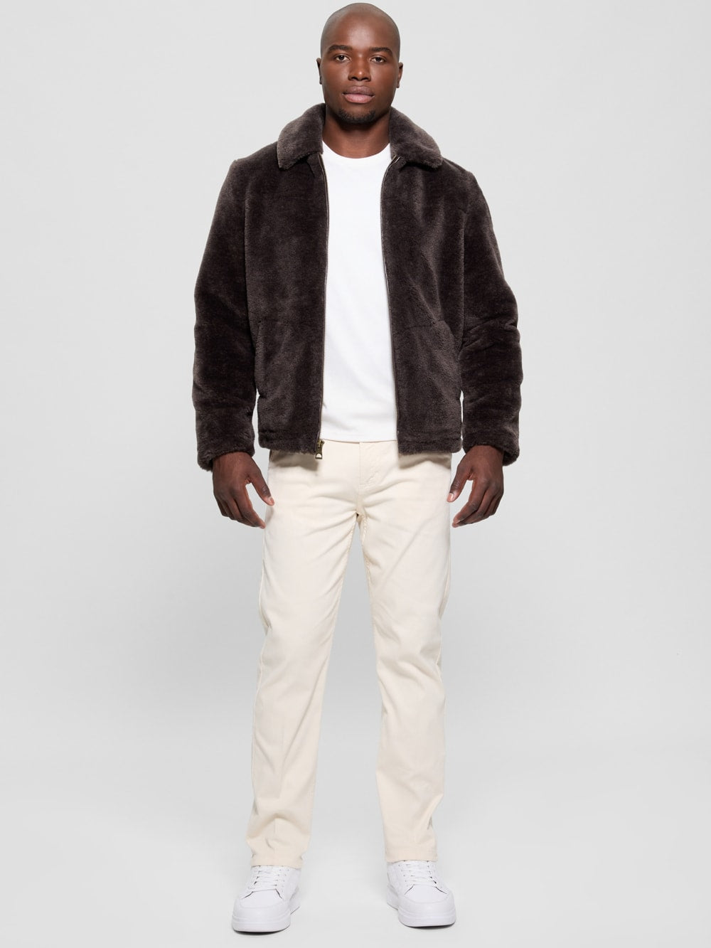 Eco Teddy Sherpa Jacket - Guess