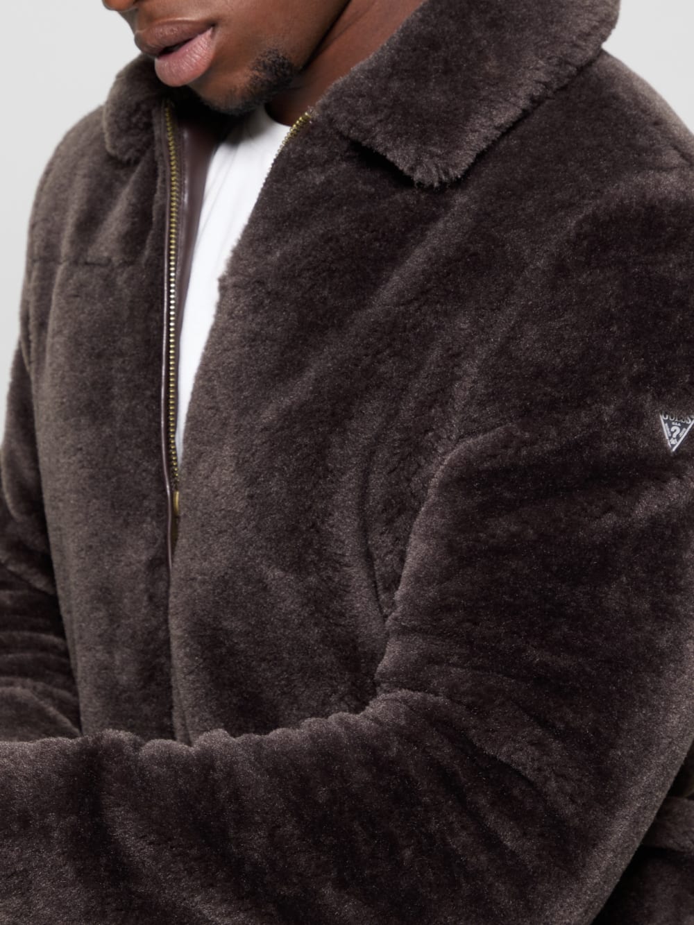 Eco Teddy Sherpa Jacket - Guess