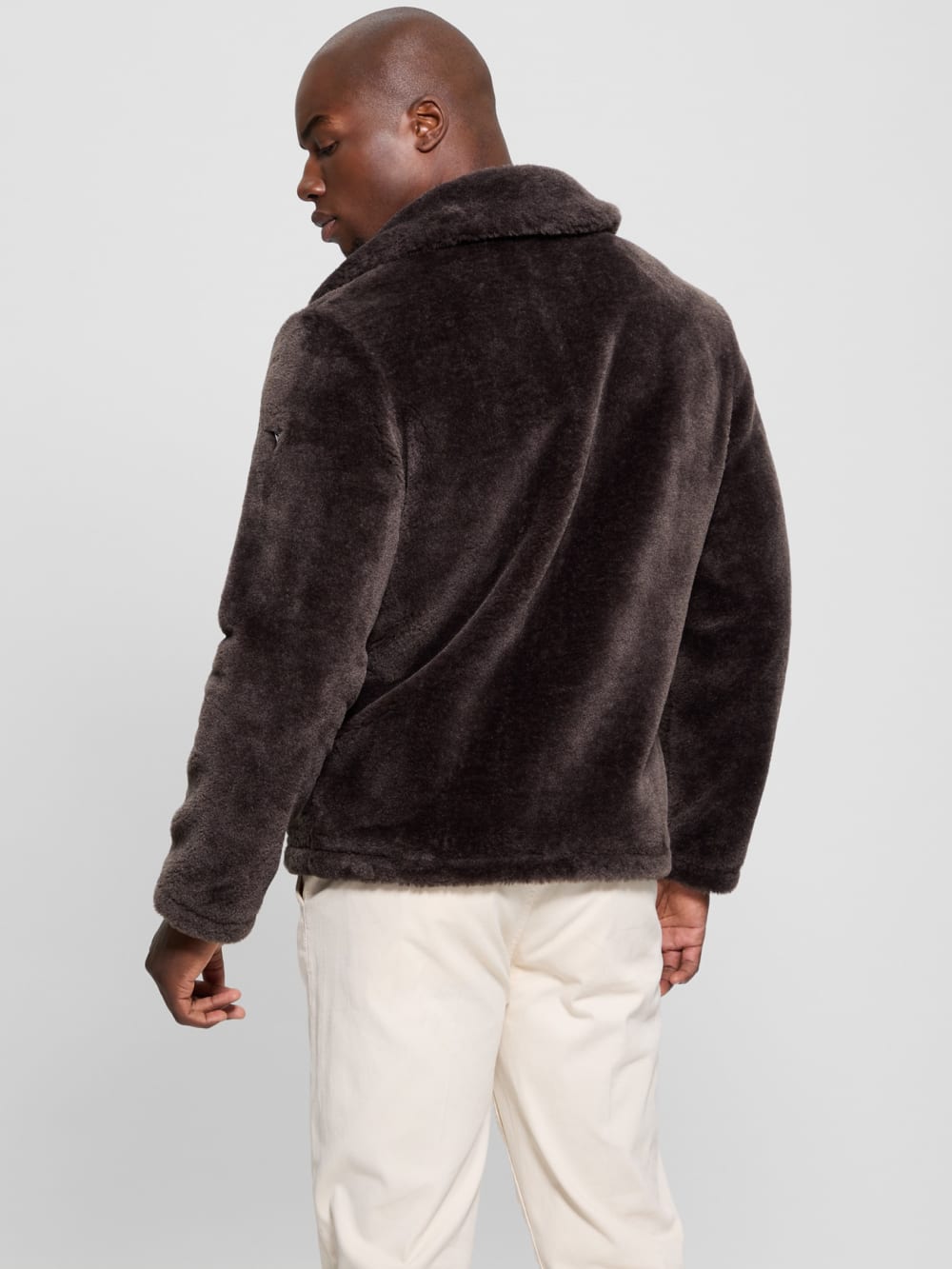 Eco Teddy Sherpa Jacket - Guess
