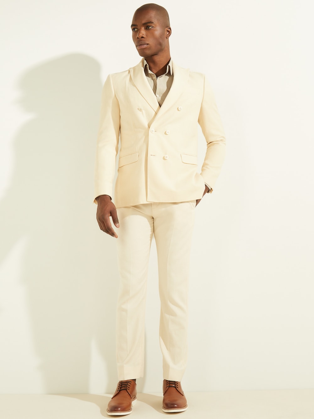 Eco Double Breasted Blazer - Guess