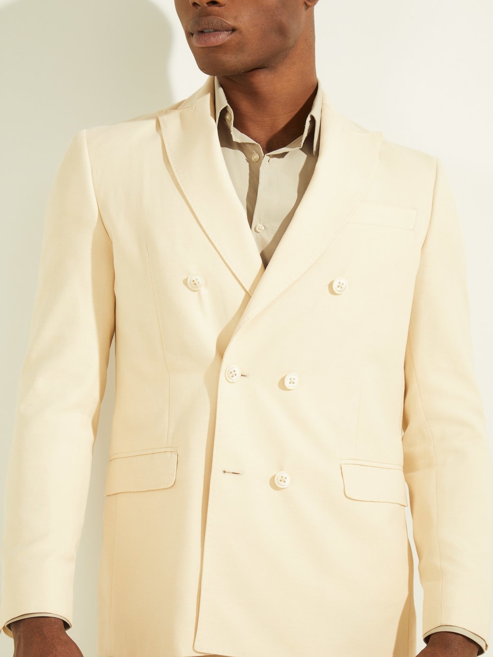 Eco Double Breasted Blazer - Guess