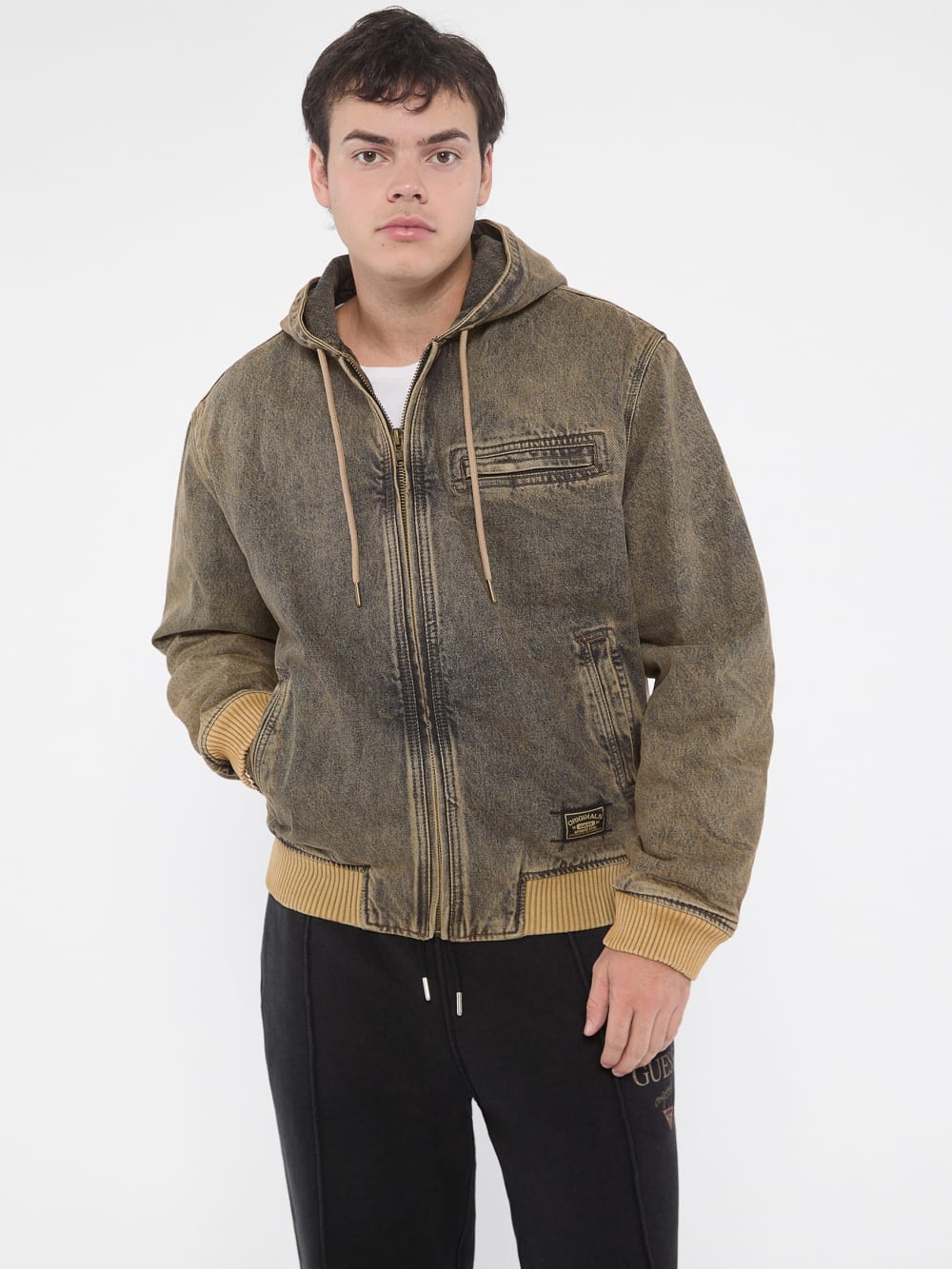 GUESS Originals Sanded Denim Jacket - Guess