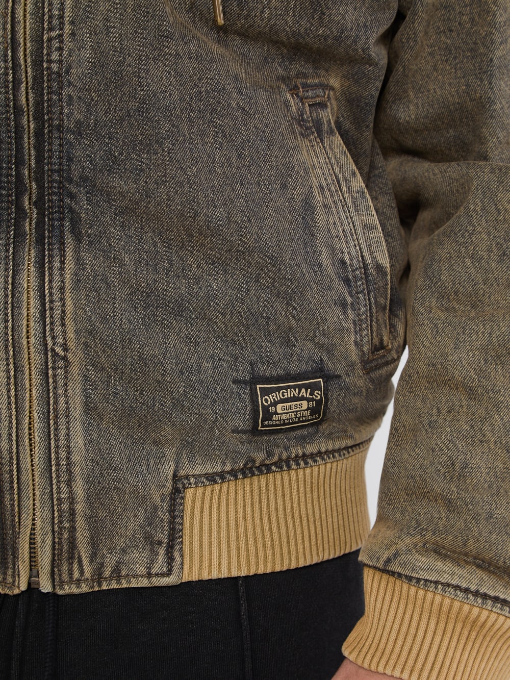 GUESS Originals Sanded Denim Jacket - Guess