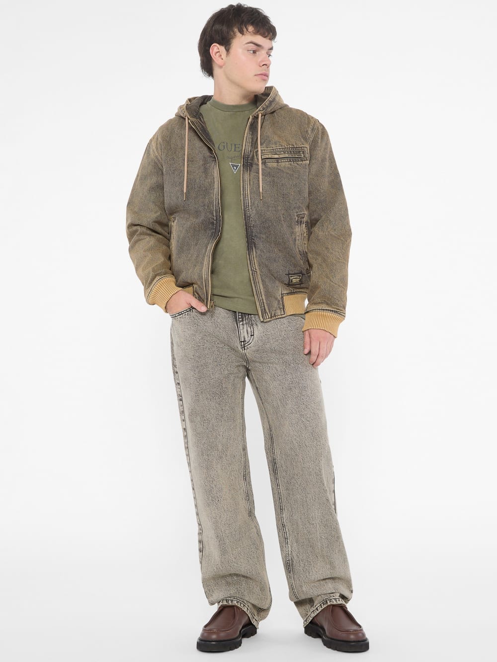 GUESS Originals Sanded Denim Jacket - Guess