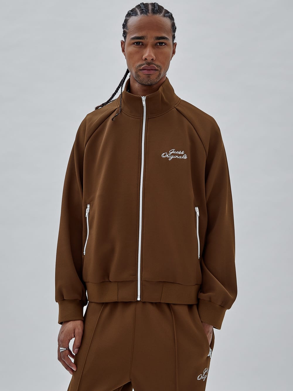 GUESS Originals Eco Tricot Track Jacket - Guess