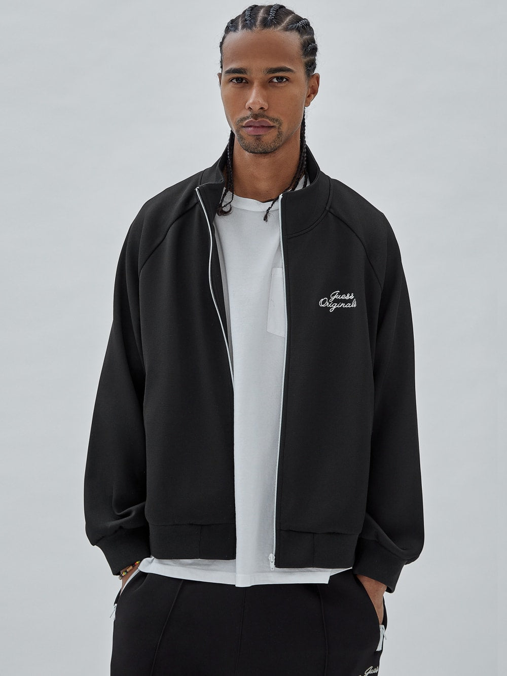GUESS Originals Eco Tricot Track Jacket - Guess