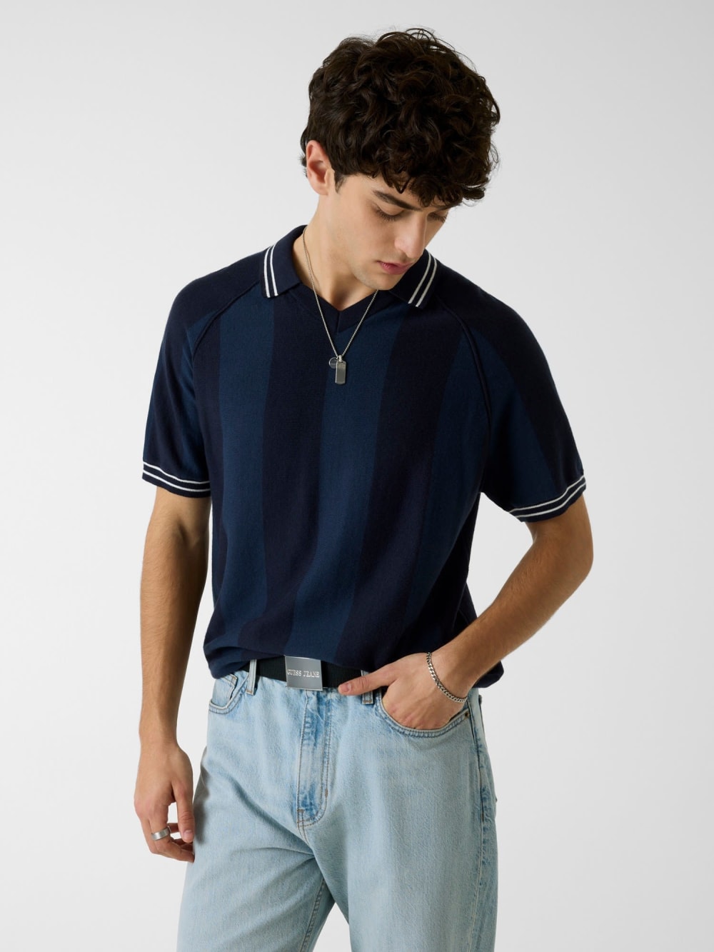 Striped polo shirt - Guess