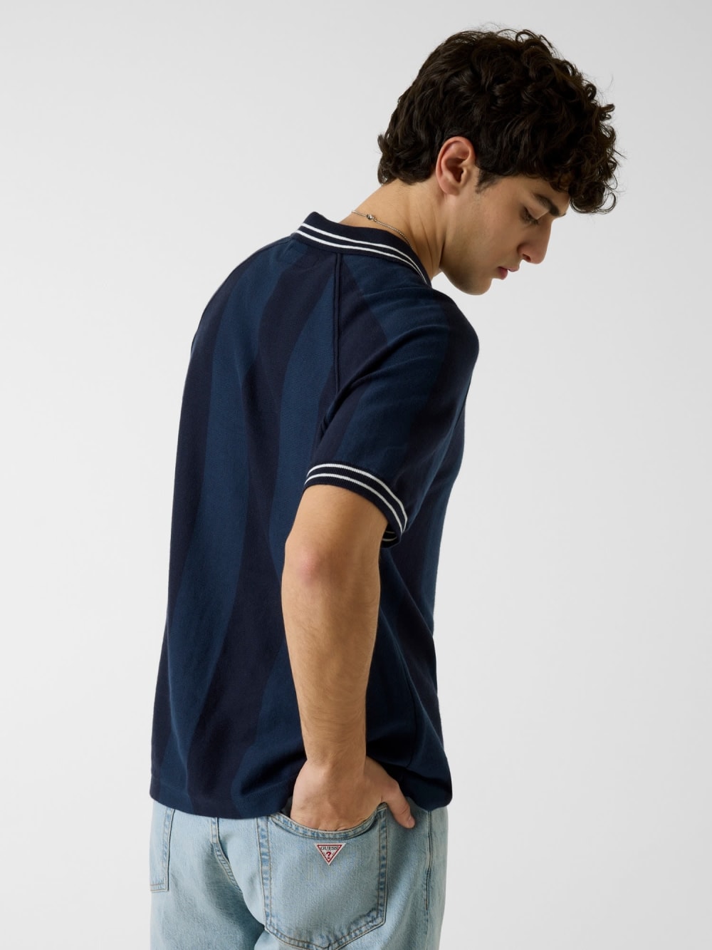 Striped polo shirt - Guess