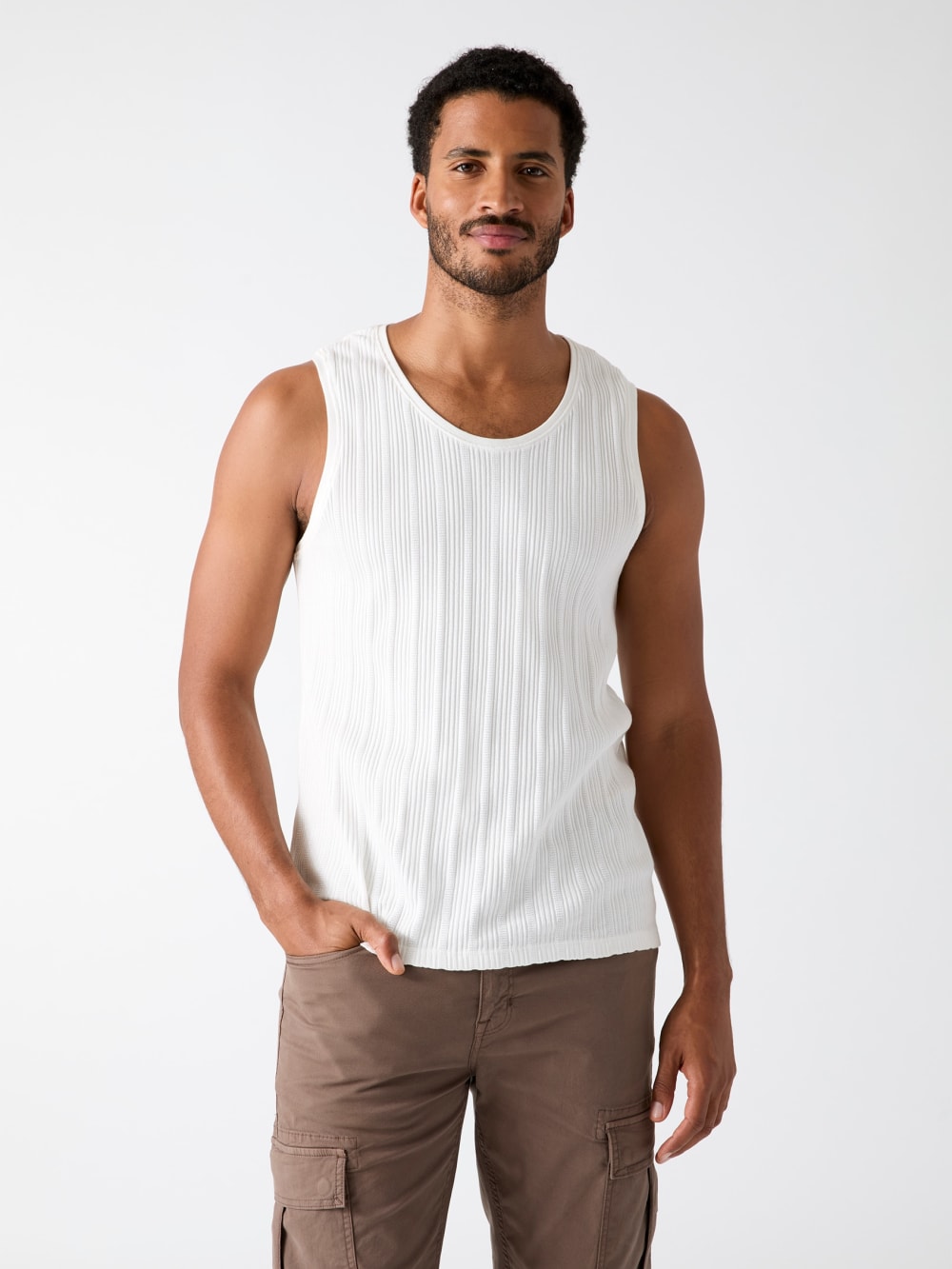 Eco Textured Tank - Guess
