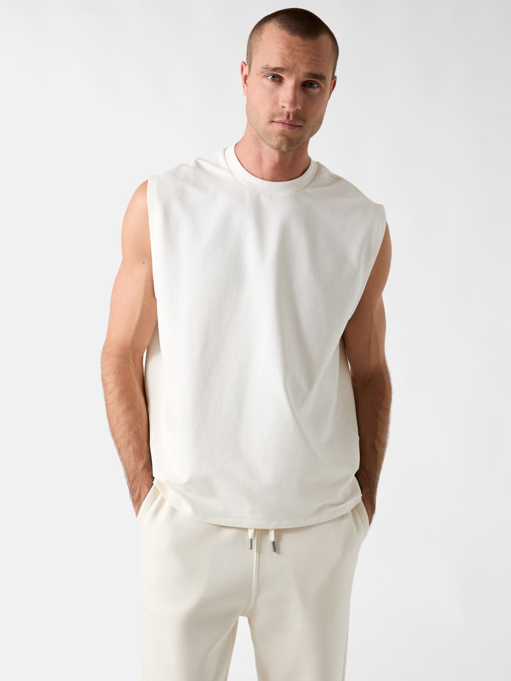 Muscle Crewneck Tee - Guess