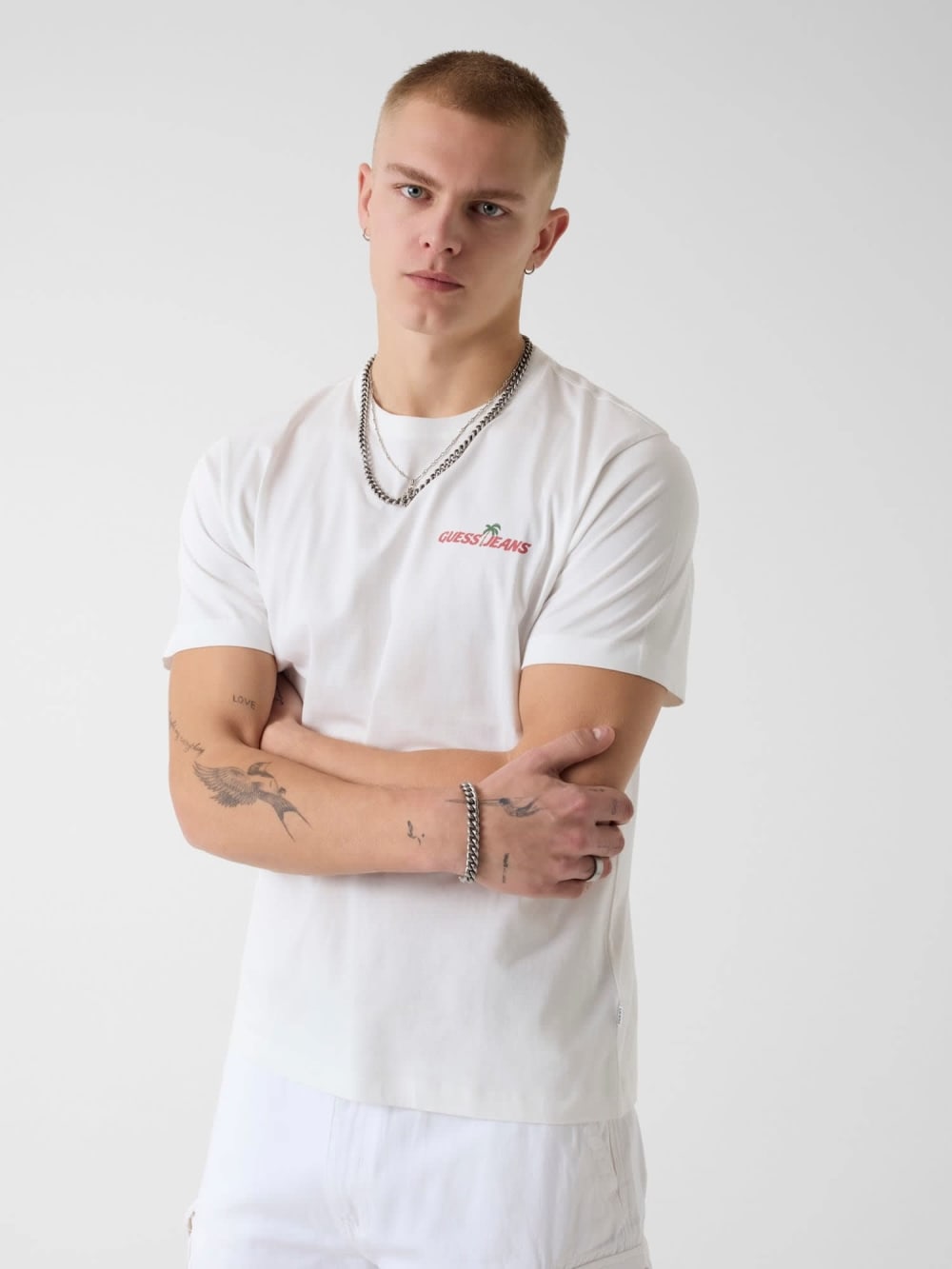 Printed logo t-shirt - Guess
