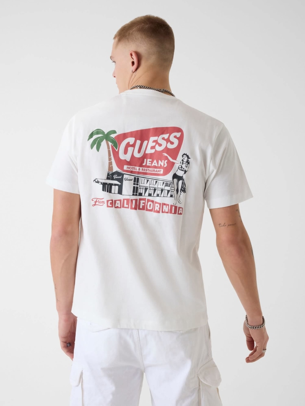 Printed logo t-shirt - Guess