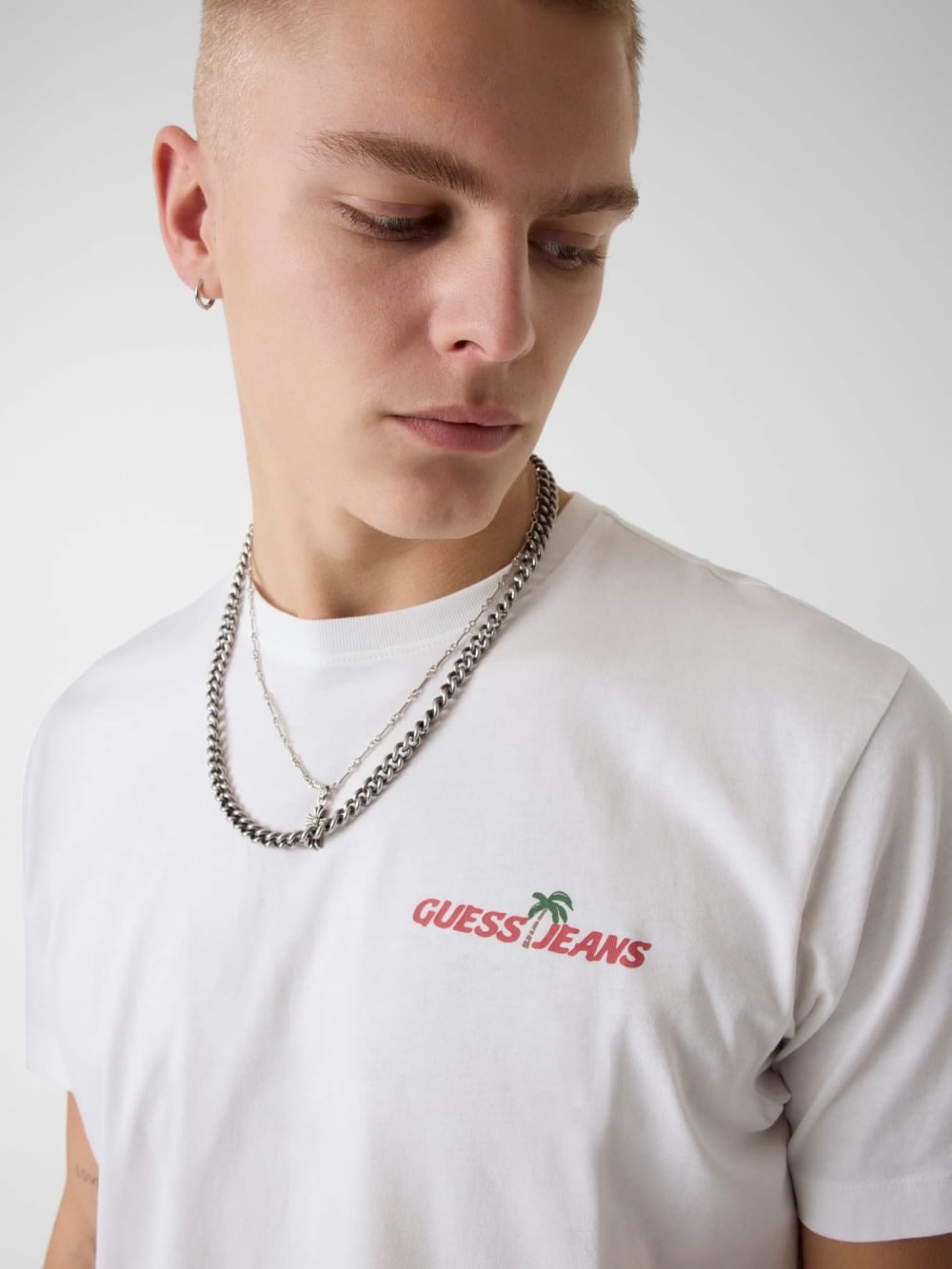 Printed logo t-shirt - Guess