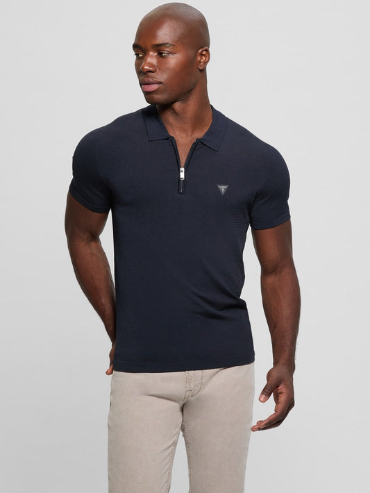 Dane Zip Polo - Guess