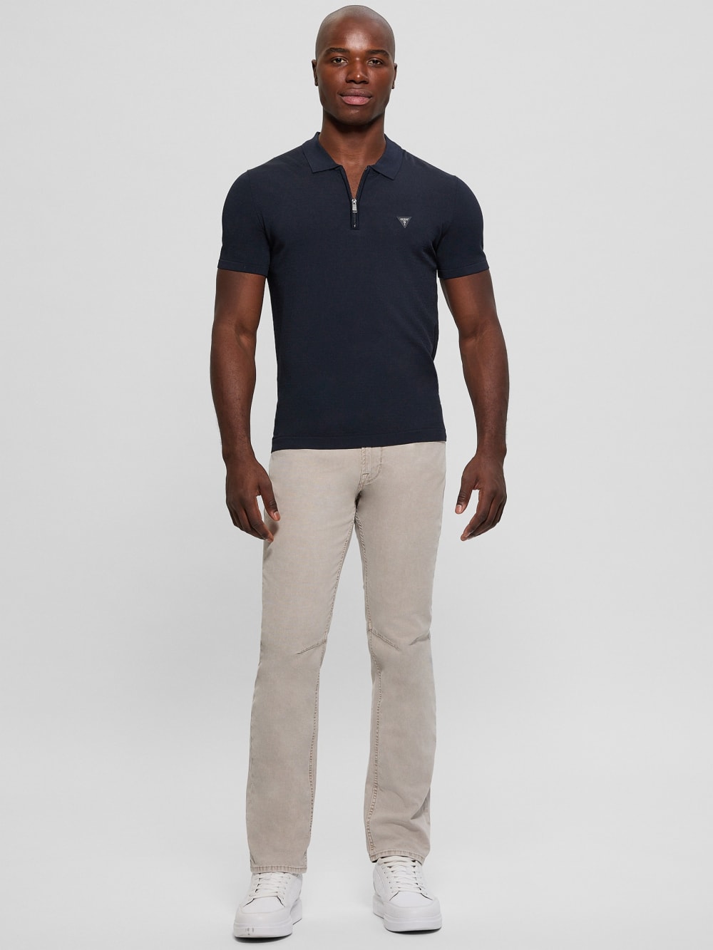Dane Zip Polo - Guess