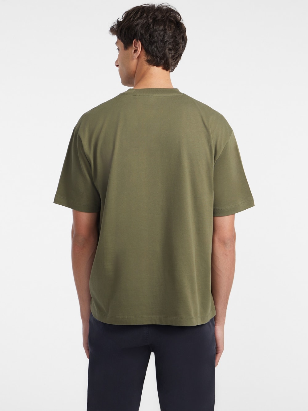 Embroidered Logo Tee - Guess