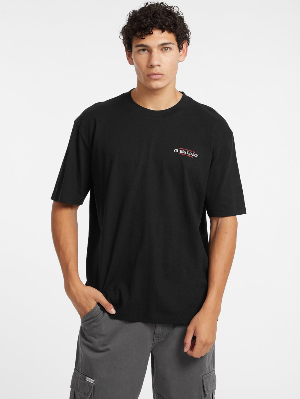 Oversized American Tradition Tee - Guess