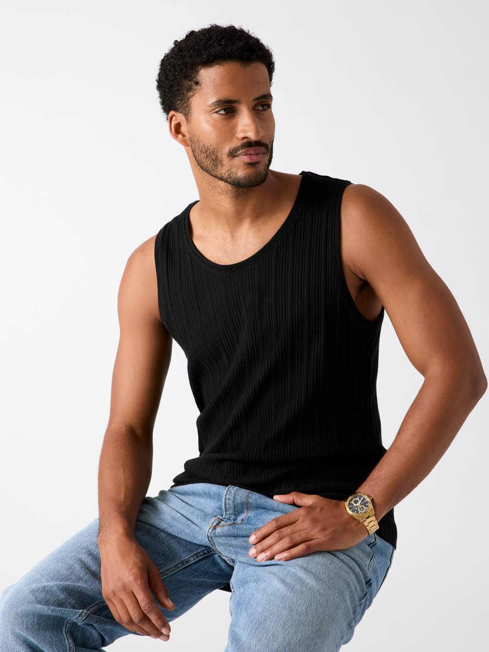 Eco Textured Tank - Guess