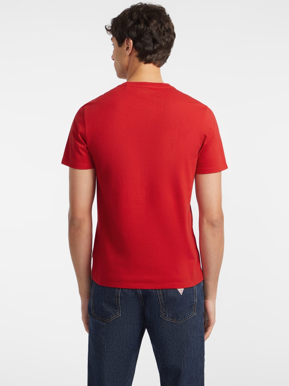 Slim Embroidered Logo Tee - Guess