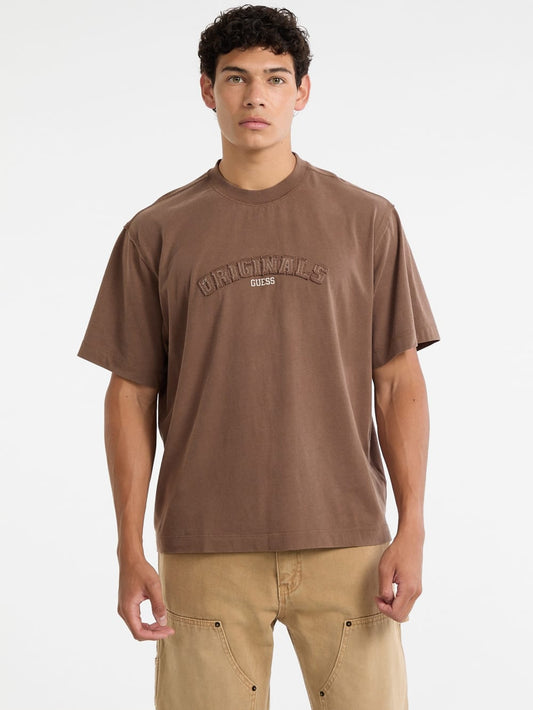 GUESS Originals Eco Boxy Applique Tee - Guess