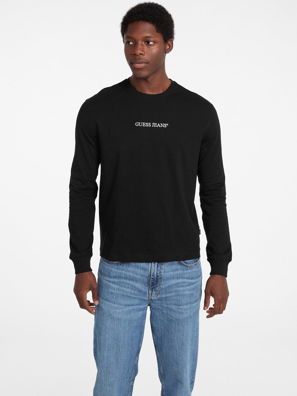 Crewneck Logo Tee - Guess