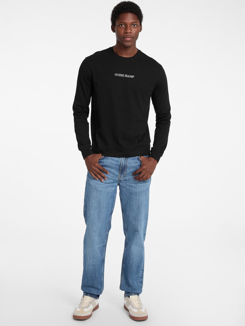 Crewneck Logo Tee - Guess