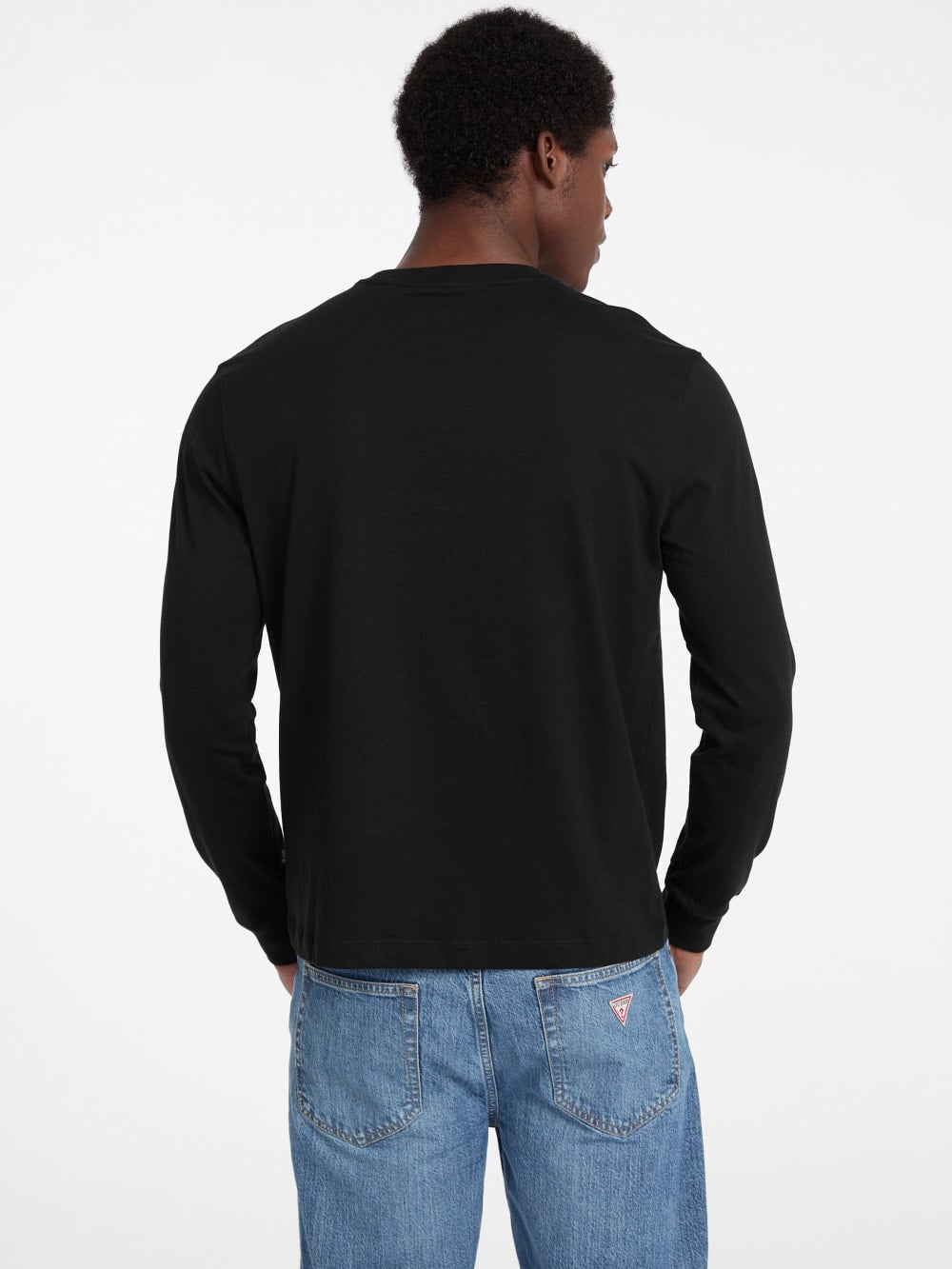Crewneck Logo Tee - Guess