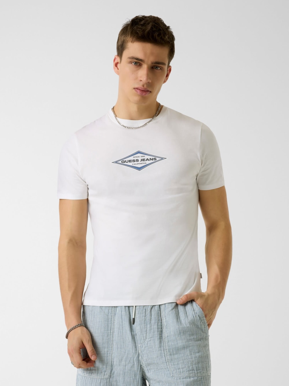 Printed logo t-shirt - Guess