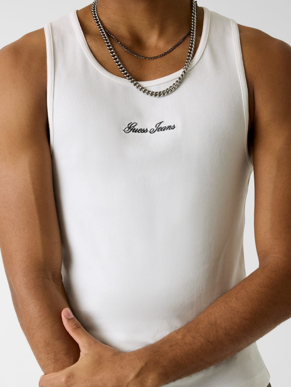 Embroidered tank top - Guess