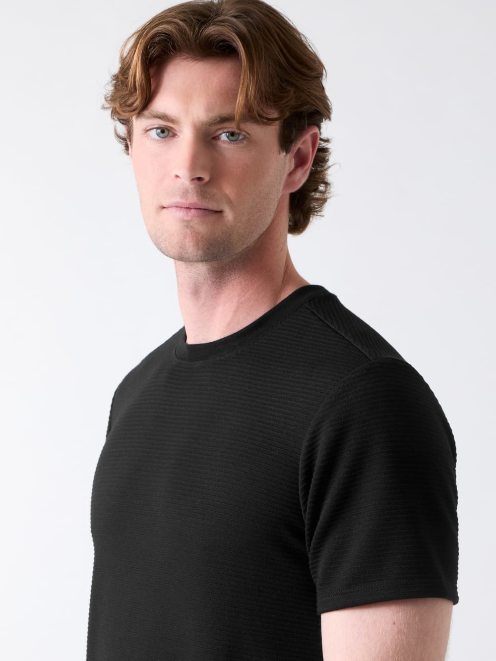 Textured Stripe Tee - Guess