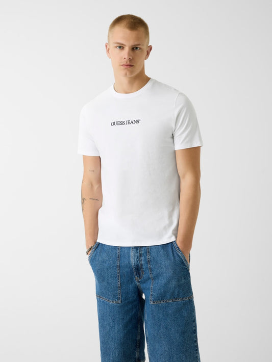 Slim Embroidered Logo Tee - Guess