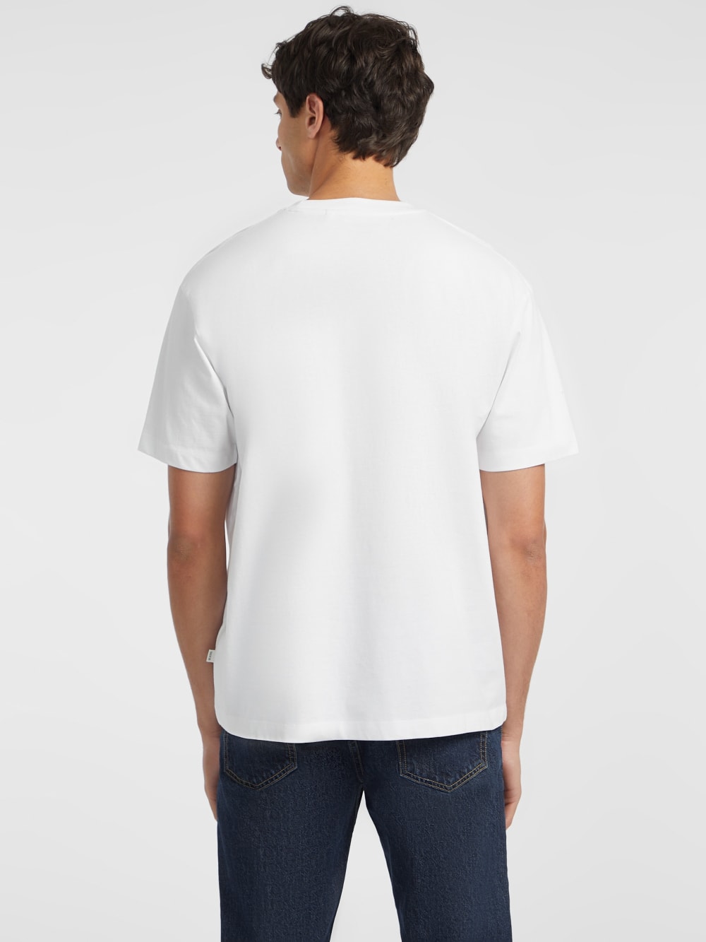 Embroidered Logo Tee - Guess