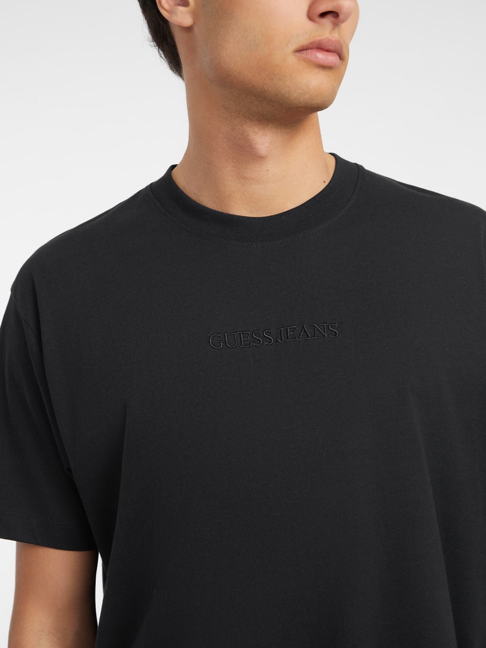 Embroidered Logo Tee - Guess