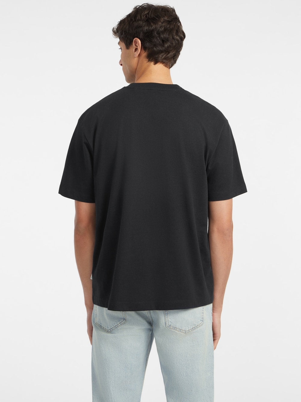 Embroidered Logo Tee - Guess