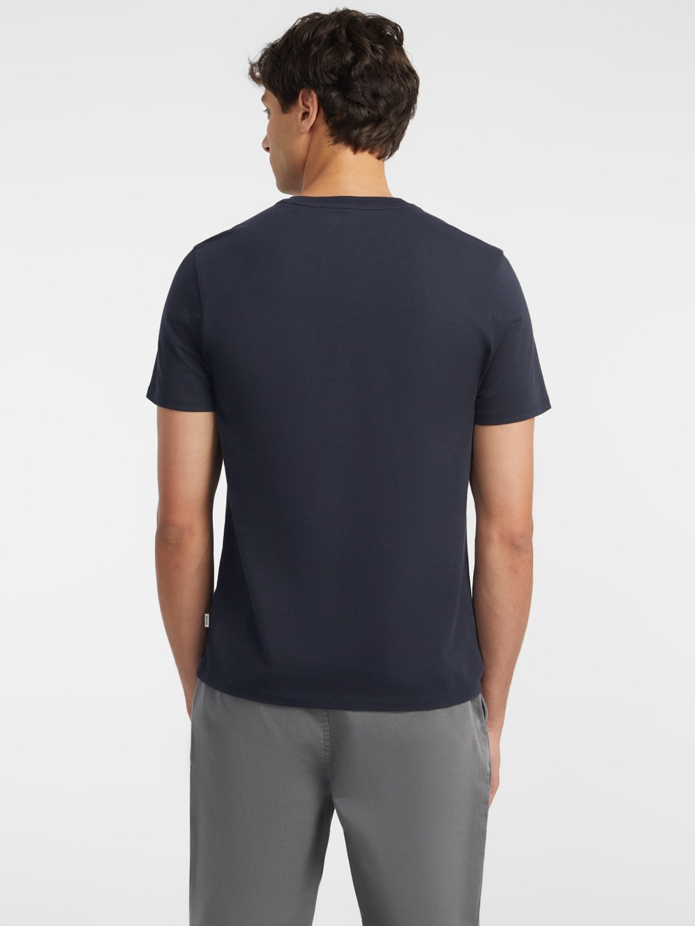 Slim Embroidered Logo Tee - Guess