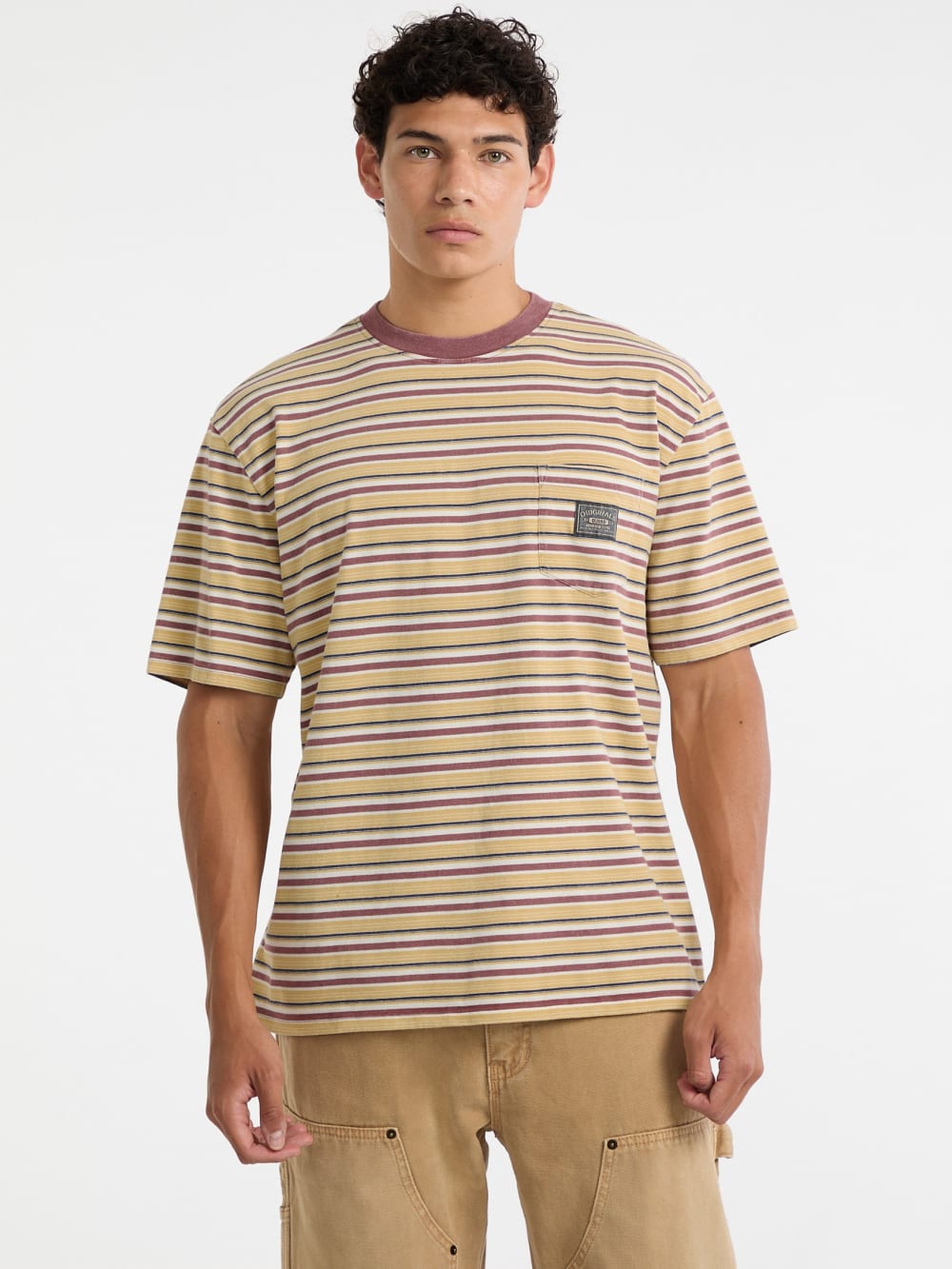 GUESS Originals Eco Horizontal Stripe Pocket Tee - Guess